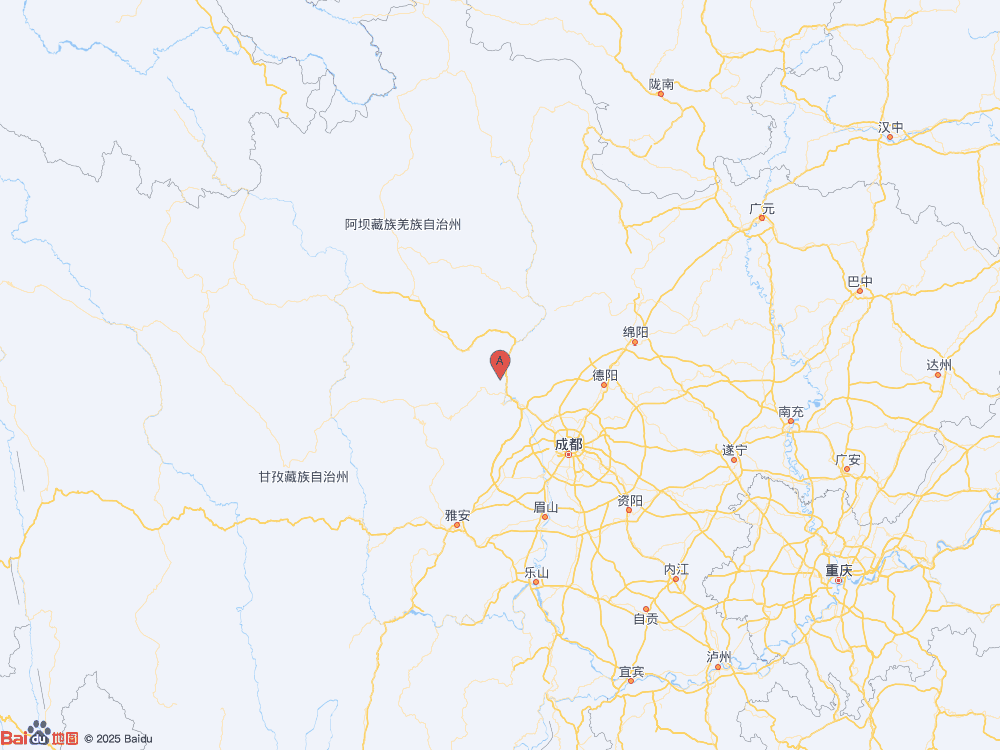 四川阿坝州汶川县（北纬31.22度，东经103.44度）发生3.1级地震